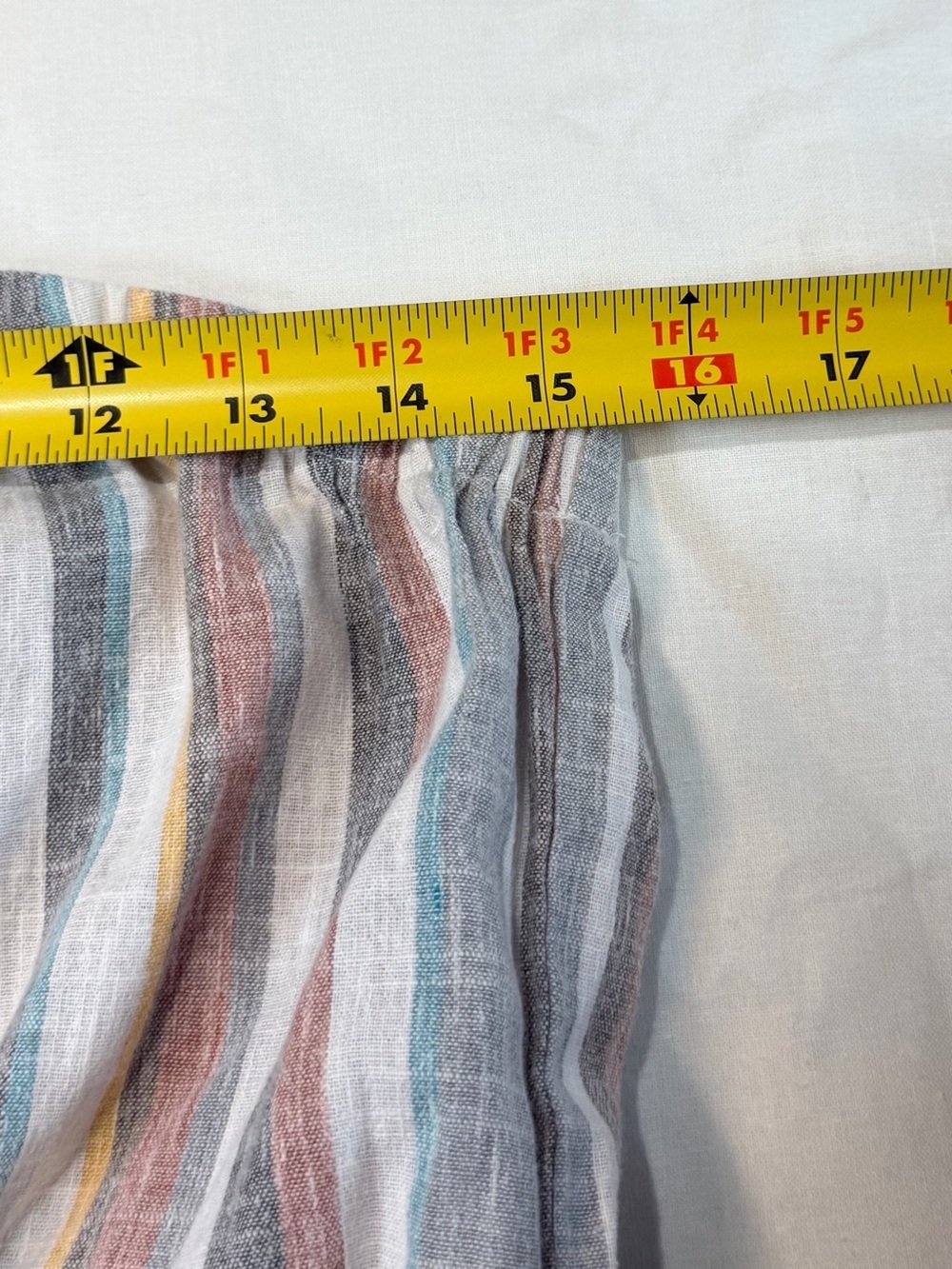 Derek Heart Strapless Romper with Pastel Stripes - Picture 6 of 8